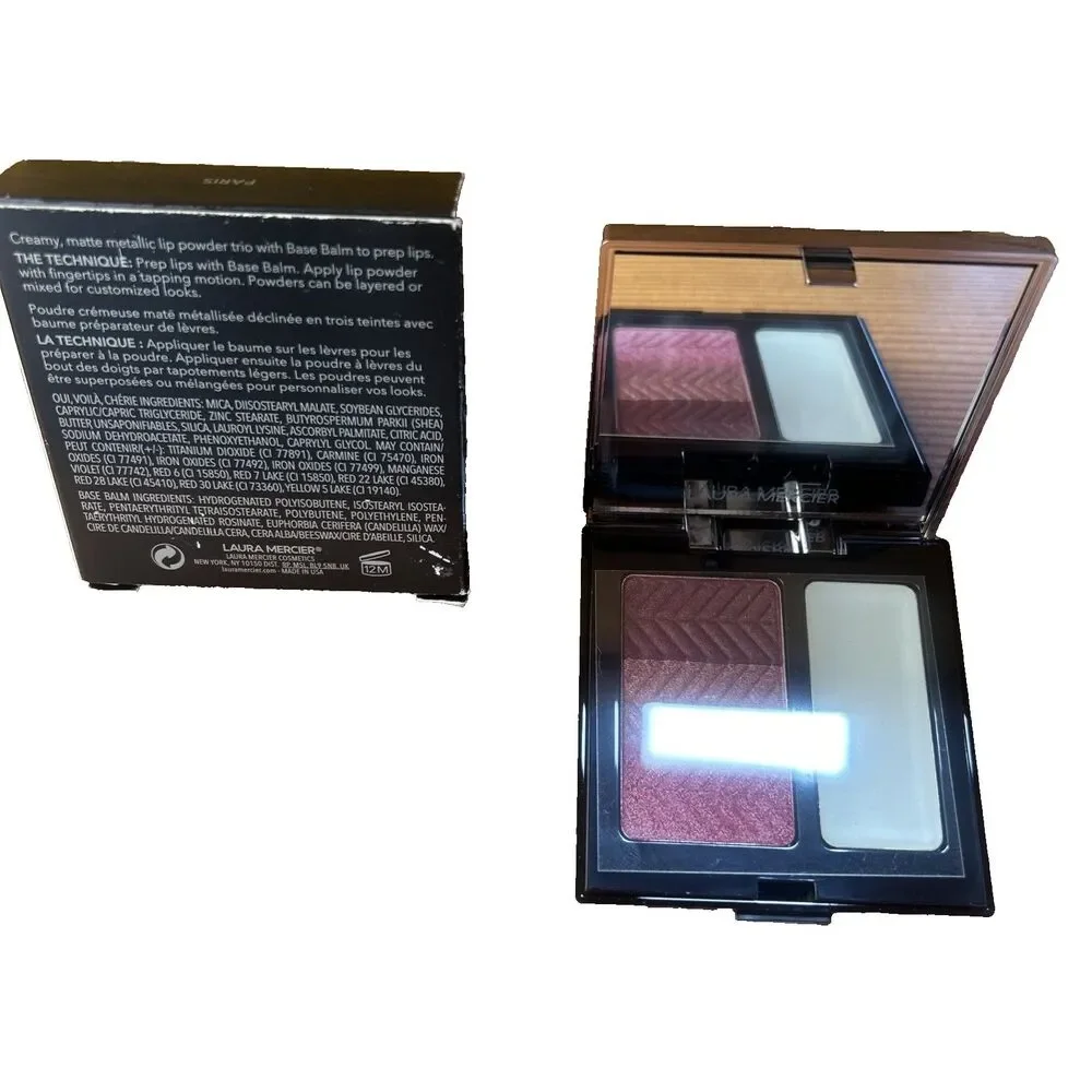 Laura Mercier Velour Lip Powder Collection- Paris Lip Powder/Base Balm 14oz/4g